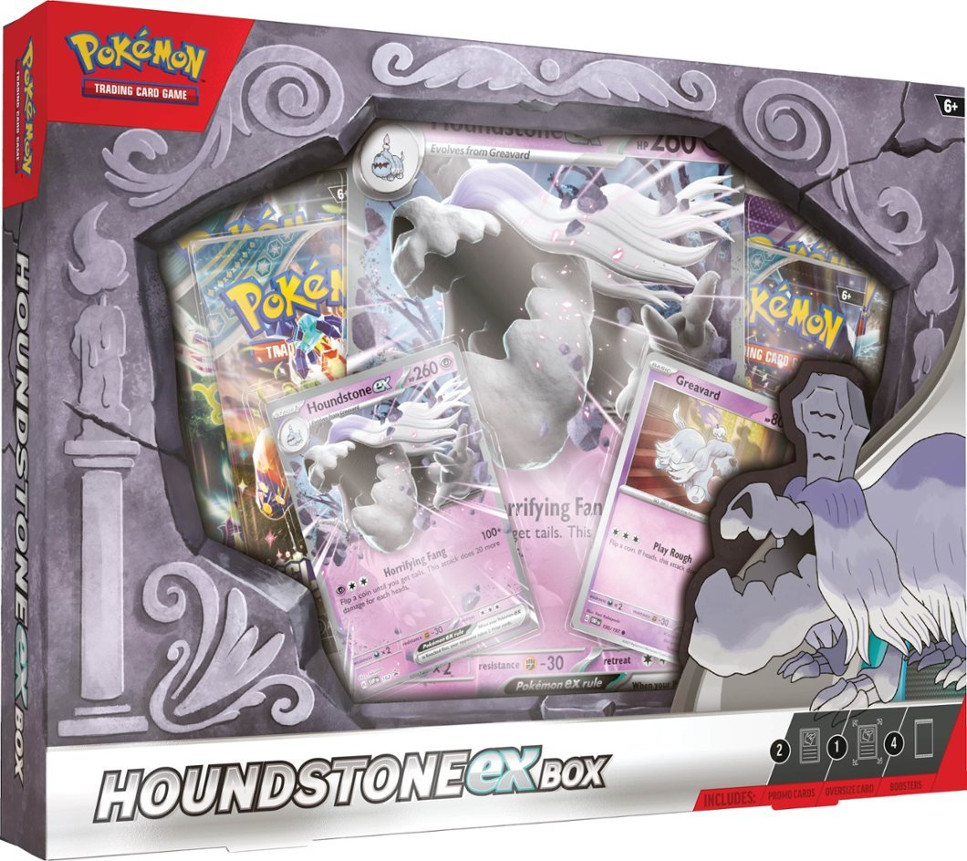 Pokémon Houndstone ex Box