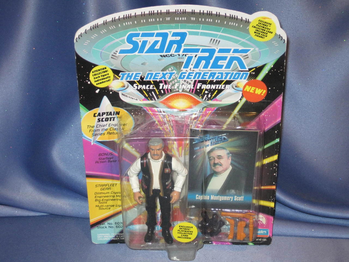 Star Trek: The Next Generation Captain Montgomery Scott Action Figure - VGMX