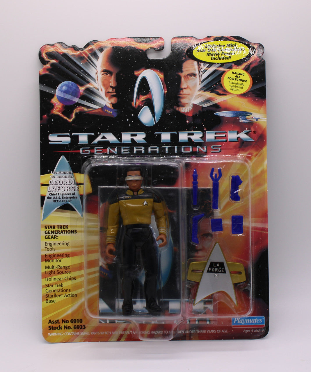 Star Trek: Generations| Geordi LaForge Action Figure