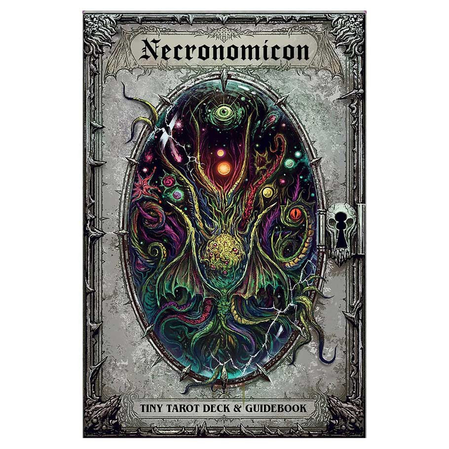 Necronomicon Tiny Tarot Deck & Guidebook - VGMX