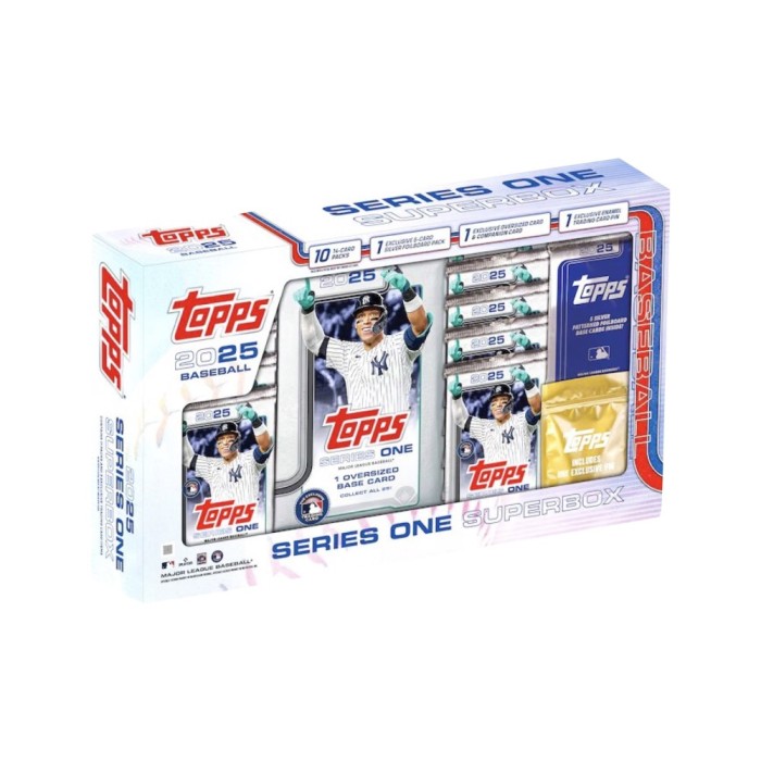 2025 Topps Series 1 Baseball Super Box