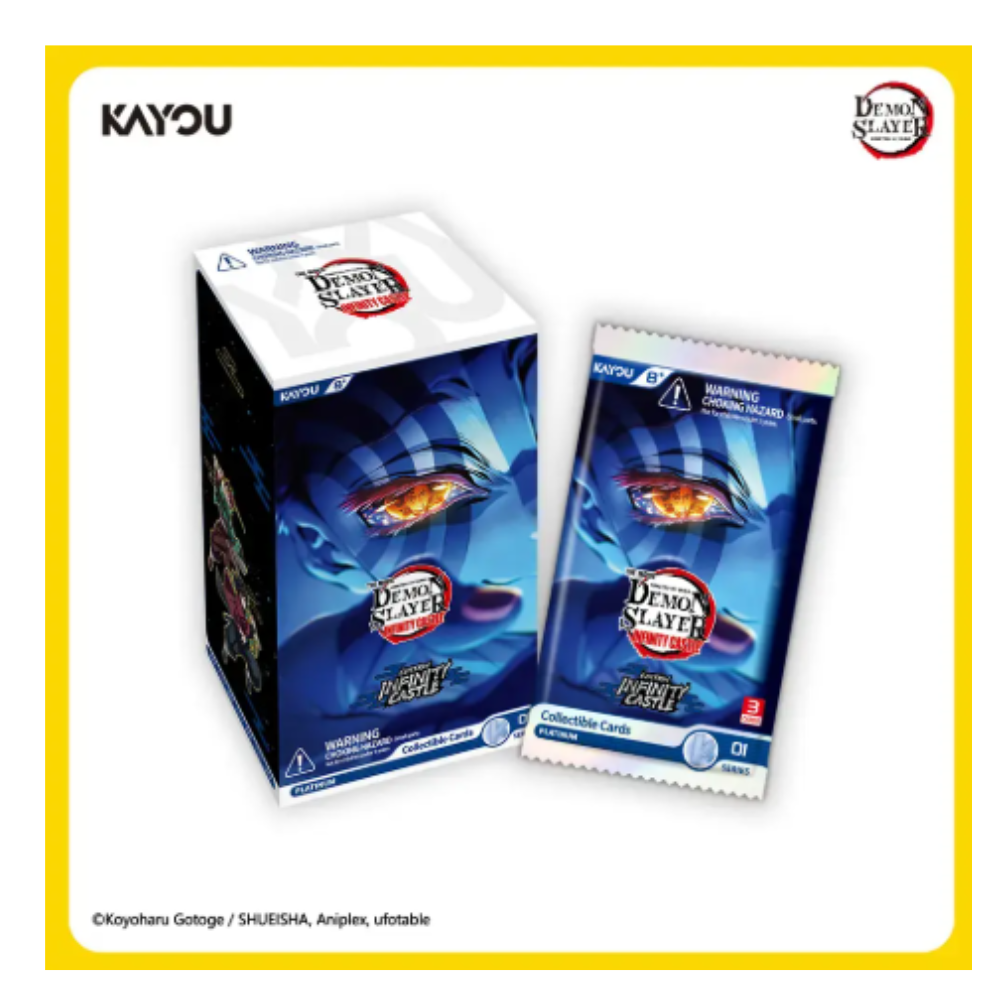 Demon Slayer| Kimetsu no Yaiba Castle Collectible Cards: Infinity Castle Collectible Cards Series 1- Booster Box - VGMX