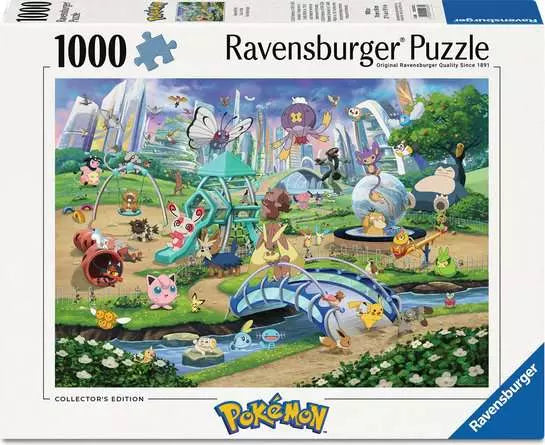 Pokémon: Eevee and Park - 1000pc Puzzle - VGMX