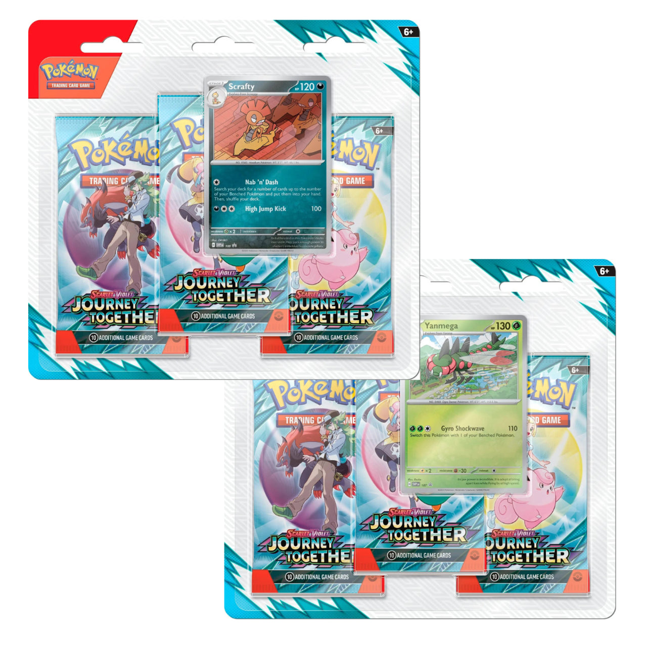 Pokémon Journey Together 3-Pack Blister (Local Only Limit 2)