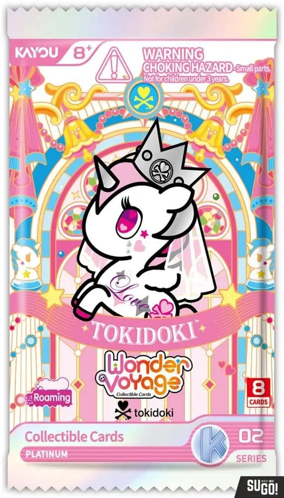 Tokidoki: Wonder Voyage Collectible Cards Booster Pack - 02D Roaming Edition - VGMX