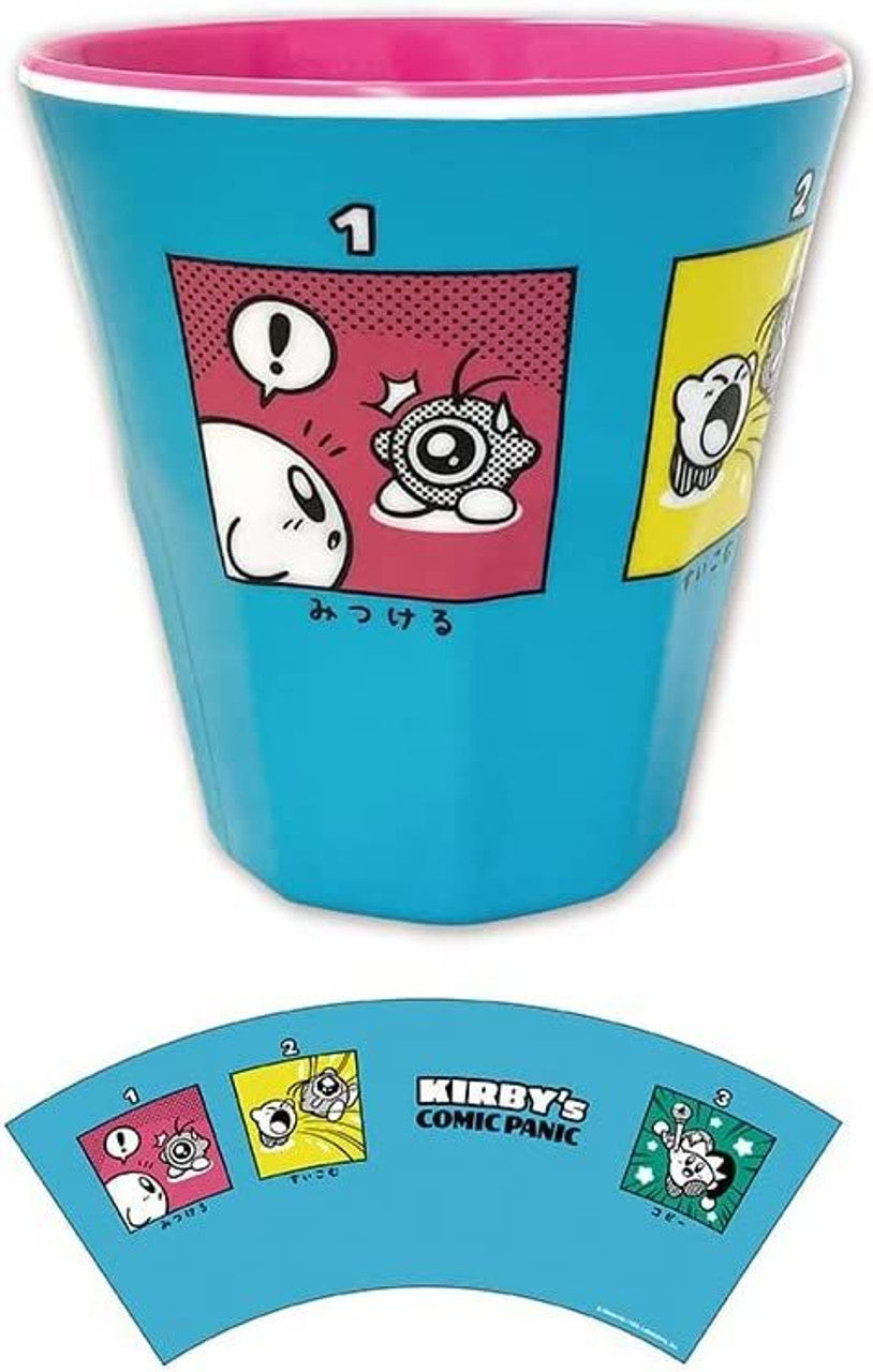 Kirby of the Stars Melamine Cup - Comic Panic Copy Design