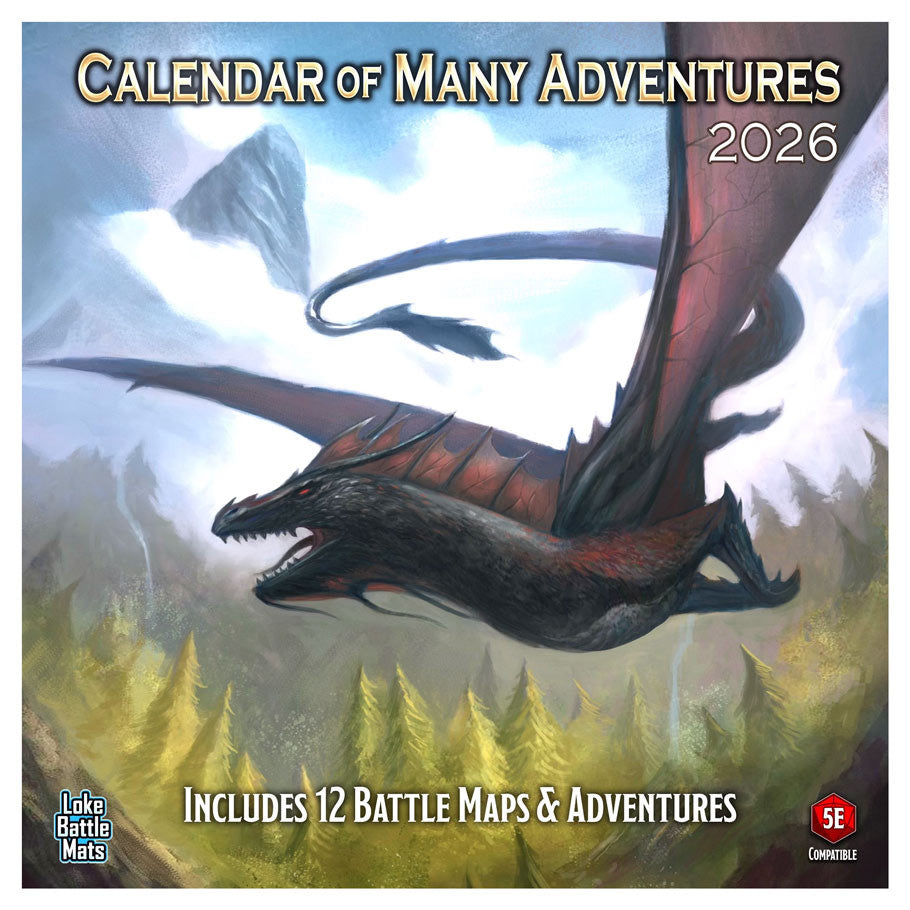 Calendar of Many Adventures 2026 - VGMX