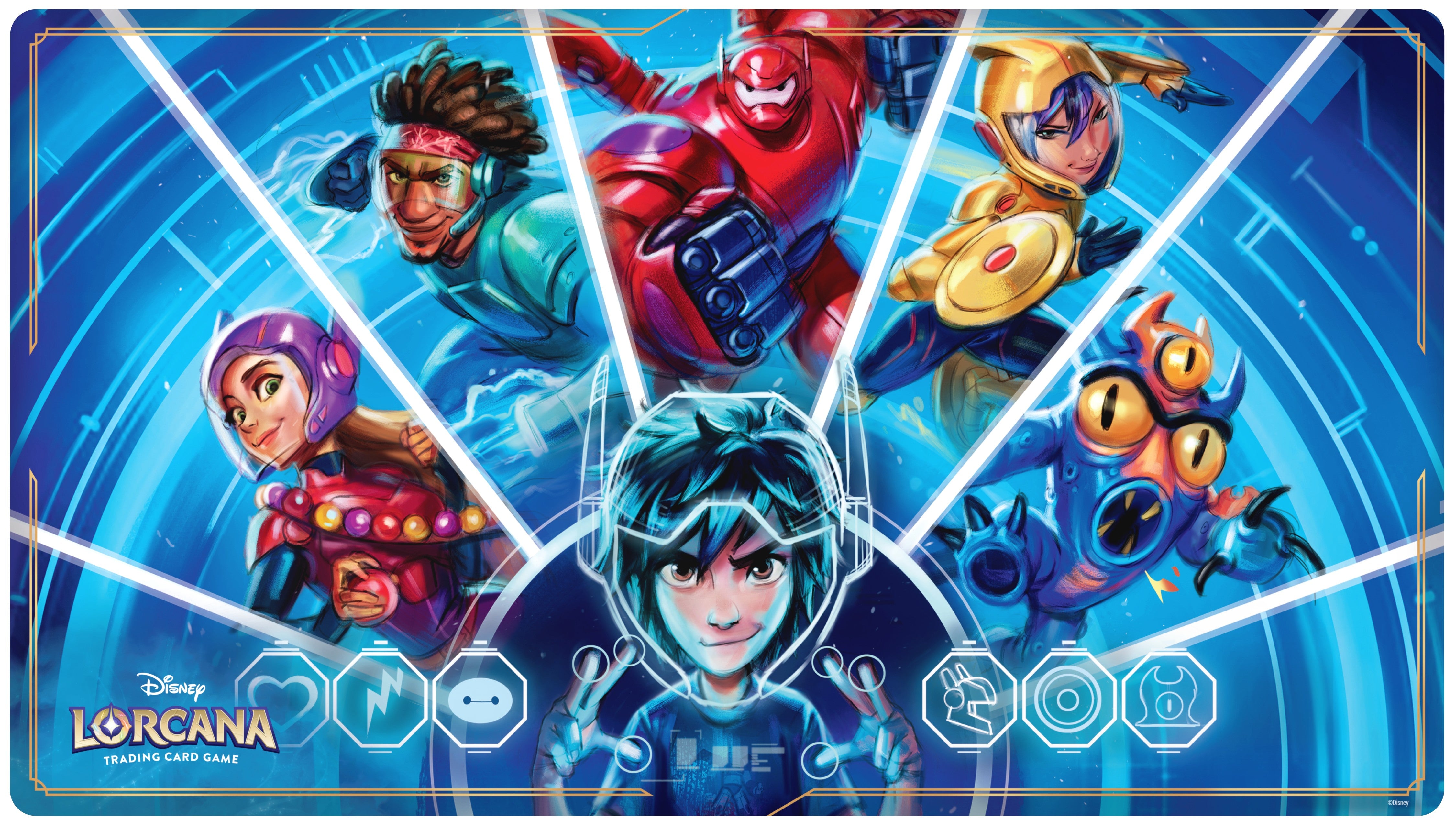 Lorcana: Archazia's Island Playmat - Big Hero 6 We Could Be Immortals