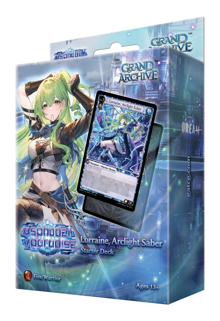 Grand Archive TCG: Lorraine, Arclight Saber Starter Deck - VGMX