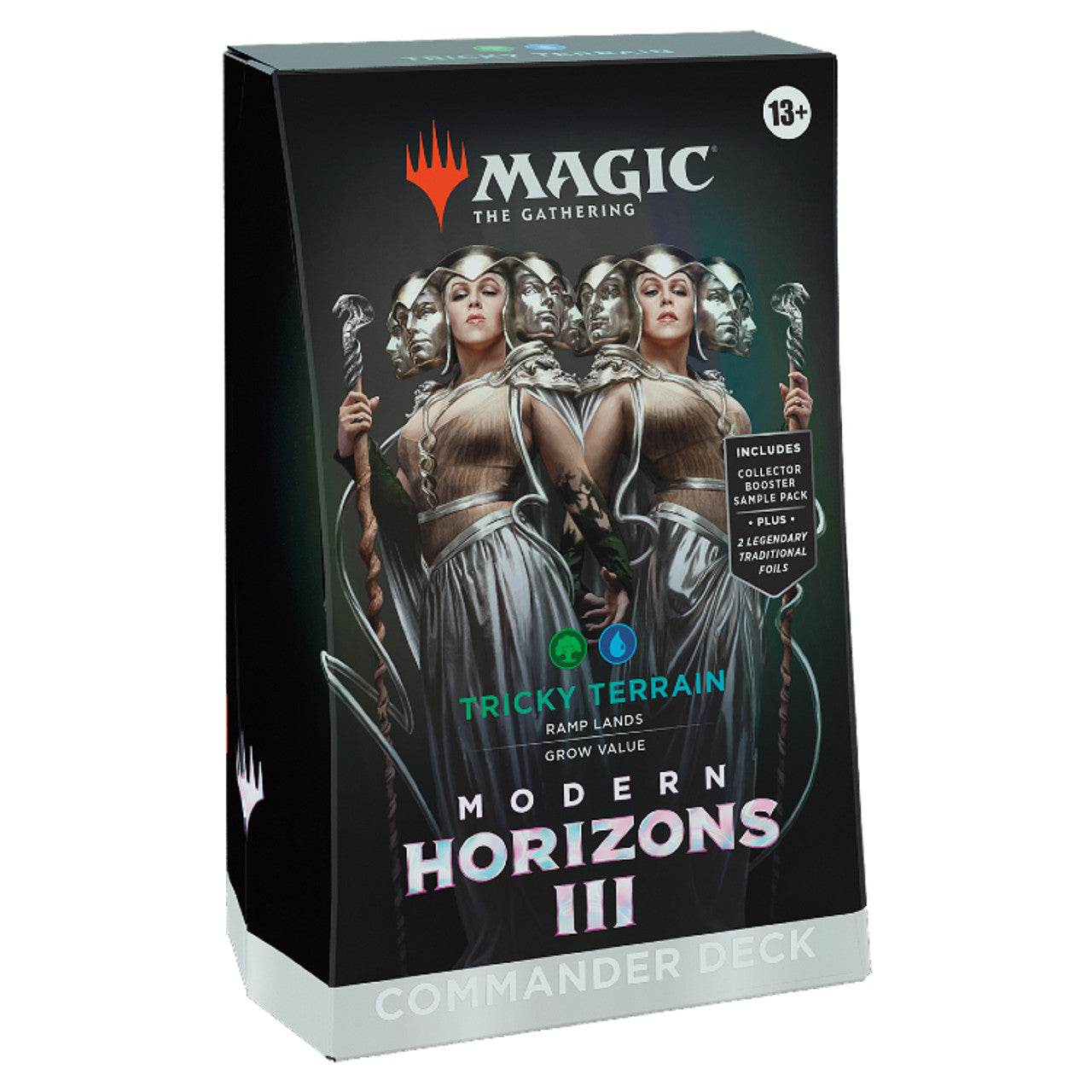 Tricky Terrain Commander Deck Magic: The Gathering - Modern Horizons 3 -