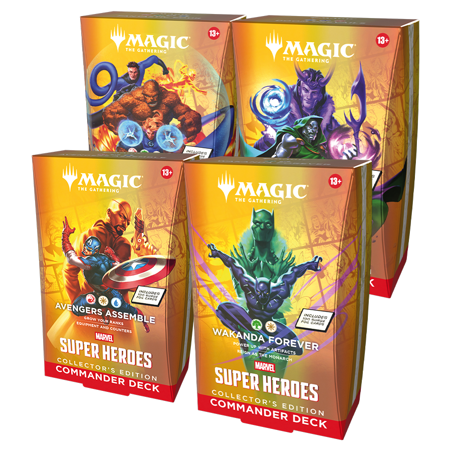 Magic: The Gathering| Marvel Super Heroes - Collector Commander Deck - VGMX