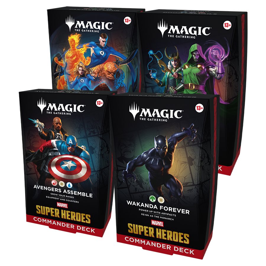 Magic: The Gathering| Marvel Super Heroes - Commander Deck - VGMX