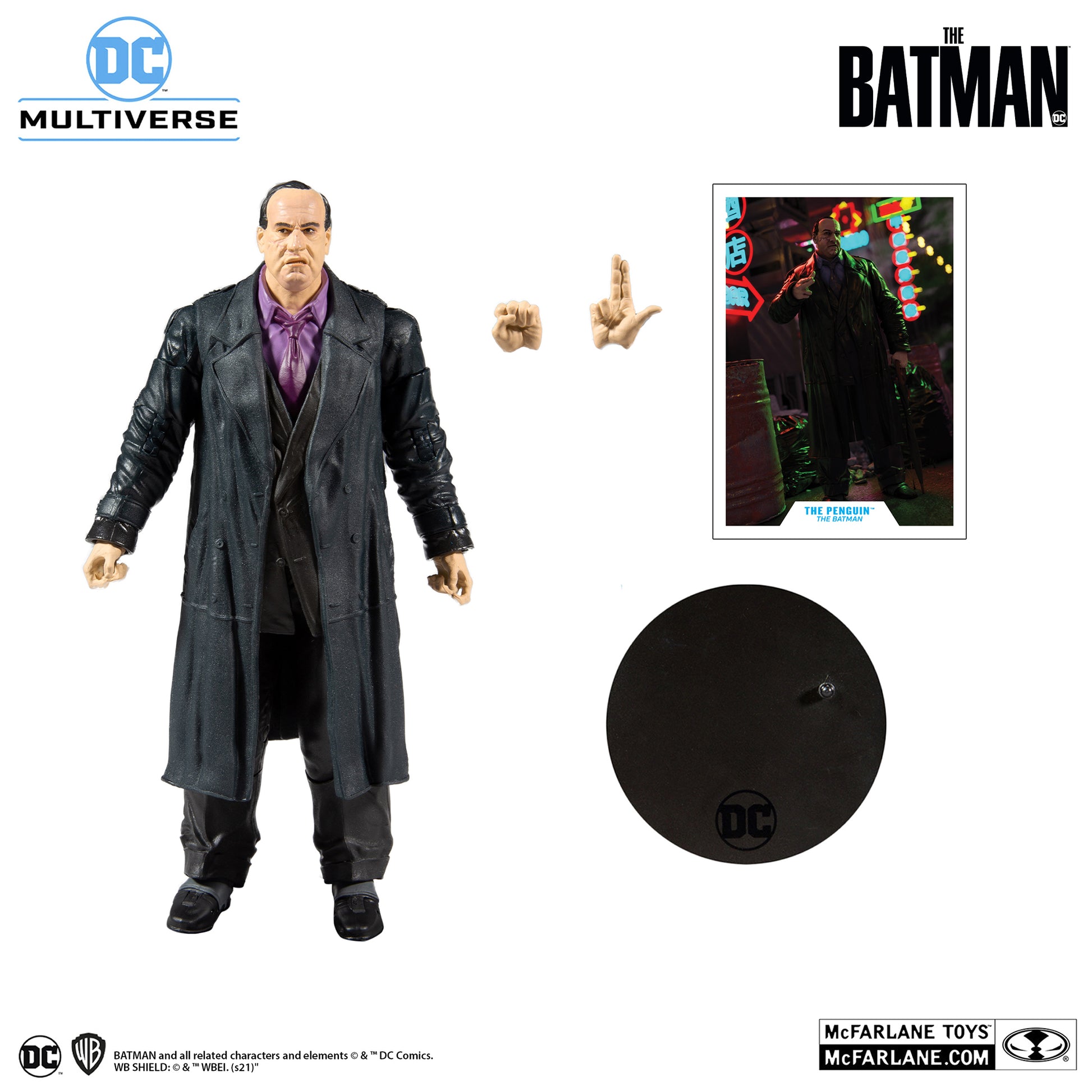 McFarland Toys DC The Batman: The Penguin Figure - VGMX