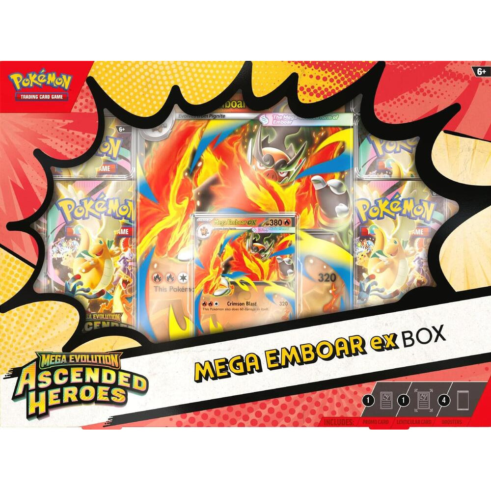 Pokémon: Ascended Heroes -Mega ex Box (Limit One Per Customer)