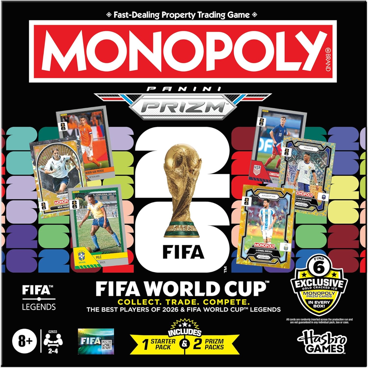 Monopoly Panini Prizm: FIFA World Cup Core - VGMX