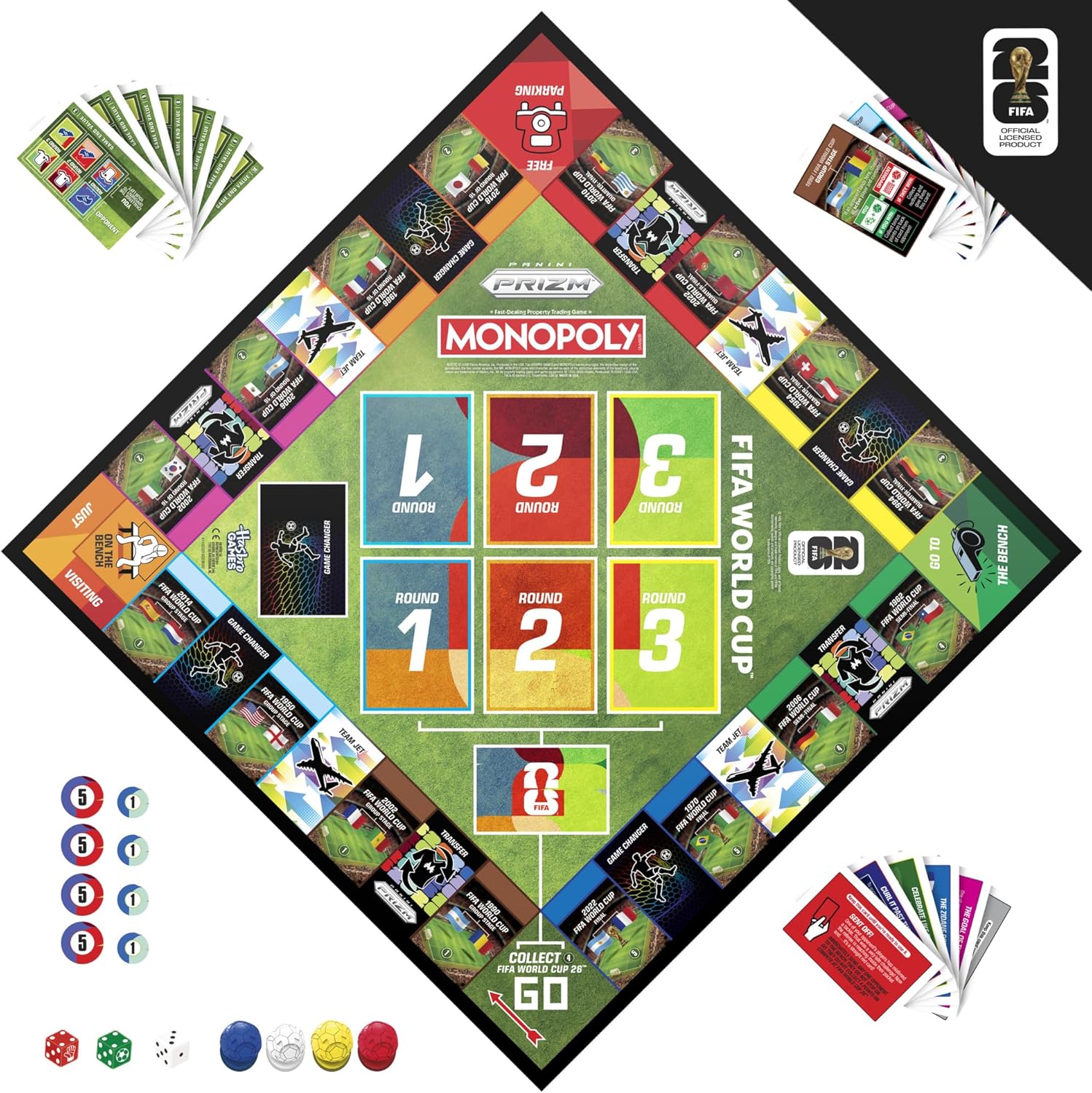 Monopoly Panini Prizm: FIFA World Cup Core - VGMX