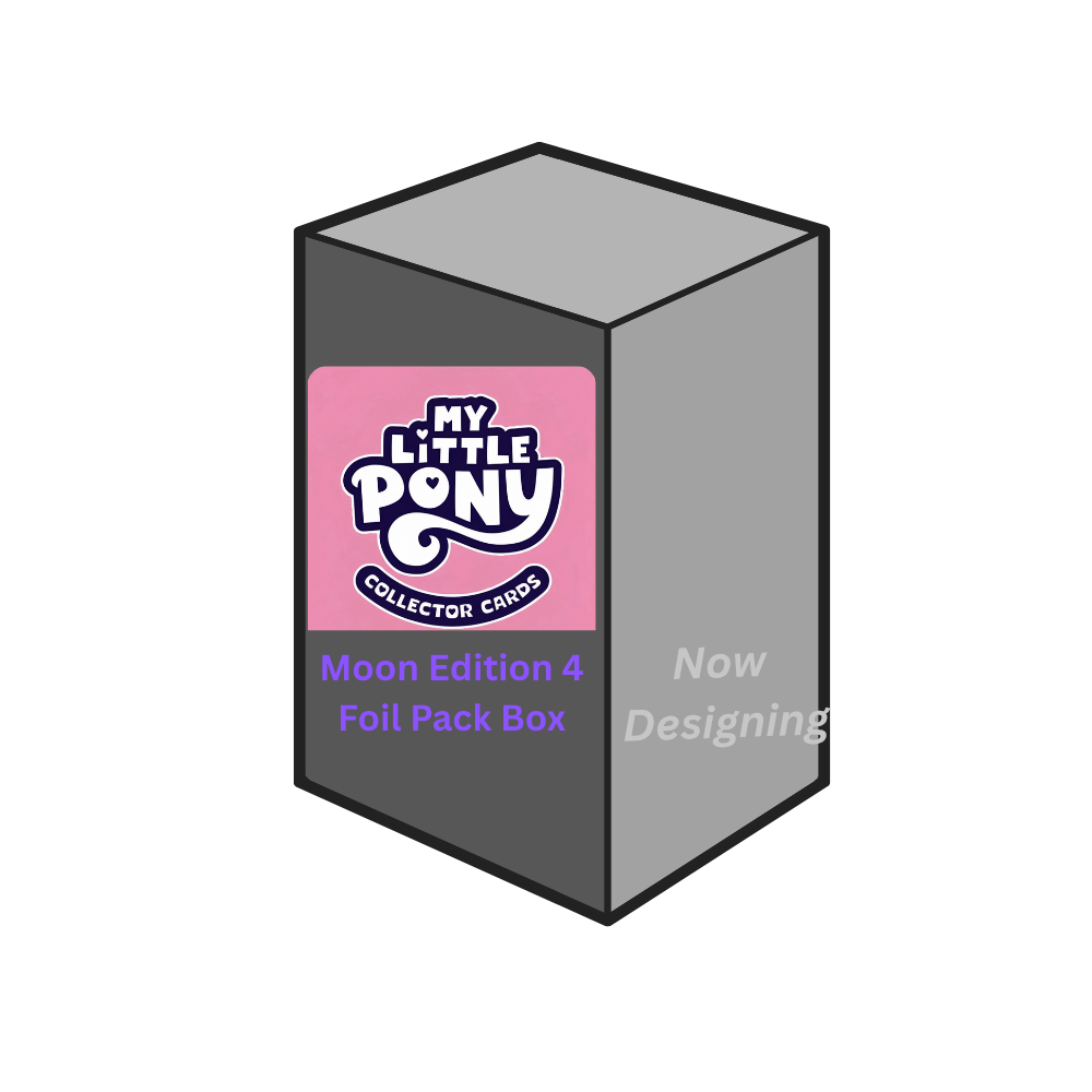 My Little Pony TCG| Friendship Eternal Cards: Moon Edition Series 4 -  Foil Pack Box - VGMX