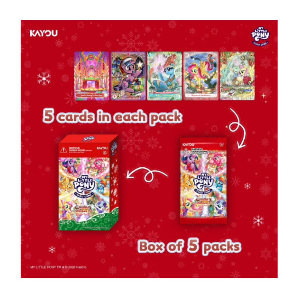 My Little Pony TCG| Hearth's Warming Eve - 5- Pack Collector Bundle