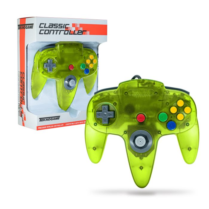N64 Wired Controller - TeknoGame Classic - VGMX
