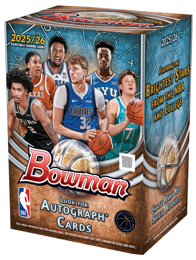 2025-26 Bowman Basketball - Value Box - VGMX