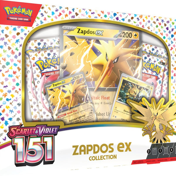 Pokemon Scarlet & Violet: 151 Zapdos ex Box