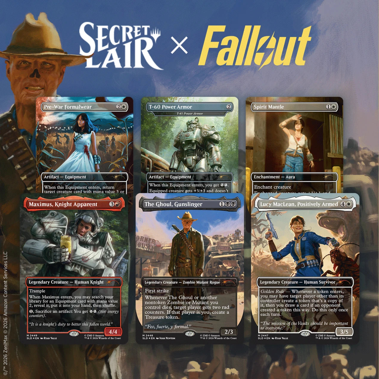 Magic The Gathering| Secret Lair x Fallout®: Beyond Vault 33 (NONFOIL) - VGMX
