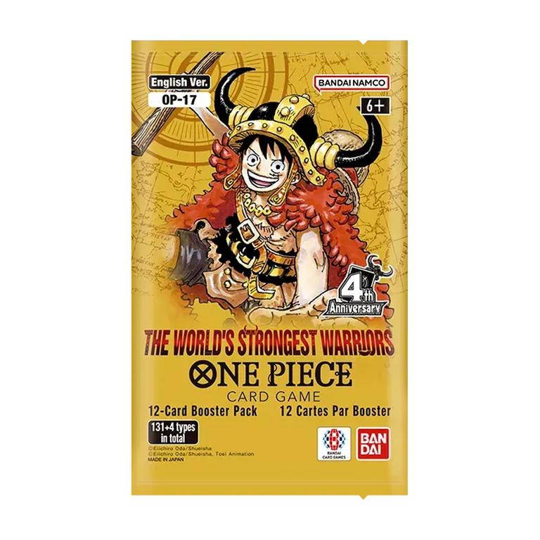 One Piece TCG| The World's Strongest Warriors Booster Pack (OP-17) (Limit 6 Per Customer) - VGMX