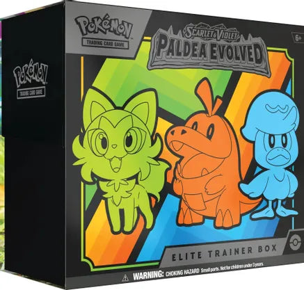 Pokémon Scarlet and Violet 2 Paldea Evolved Elite Trainer Box