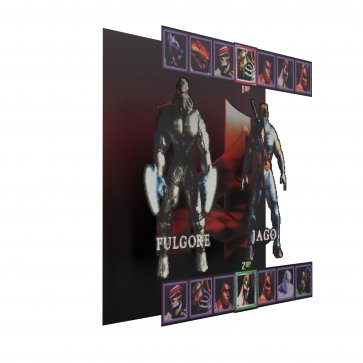 Pixel Frames: Killer Instinct - Fight On! Shadow Box