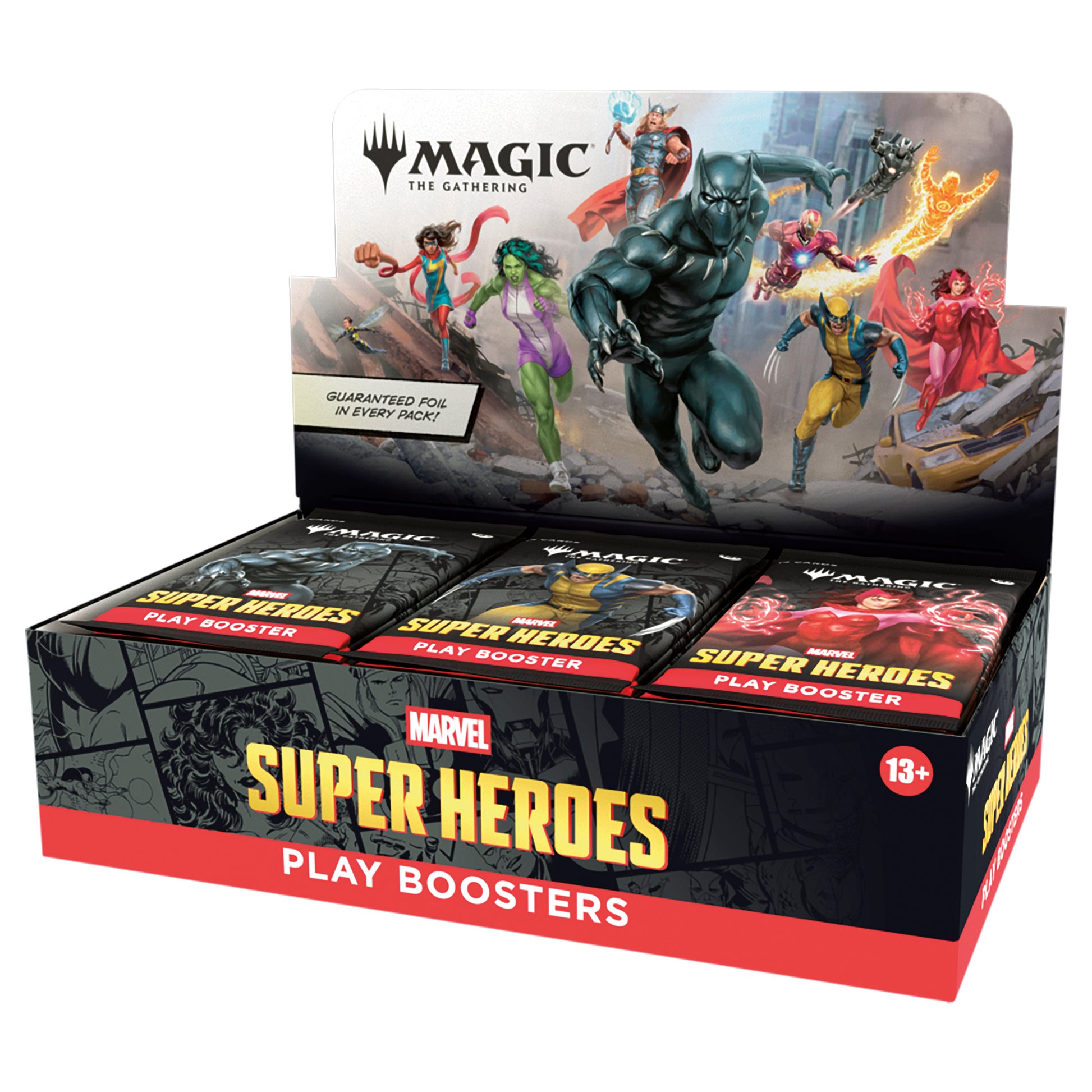 Magic: The Gathering| Marvel Super Heroes - Play Booster Box - VGMX