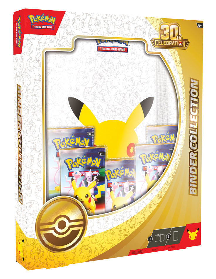 Pokémon: 30th Celebration- Binder Collection (Limit 1 Per Customer)