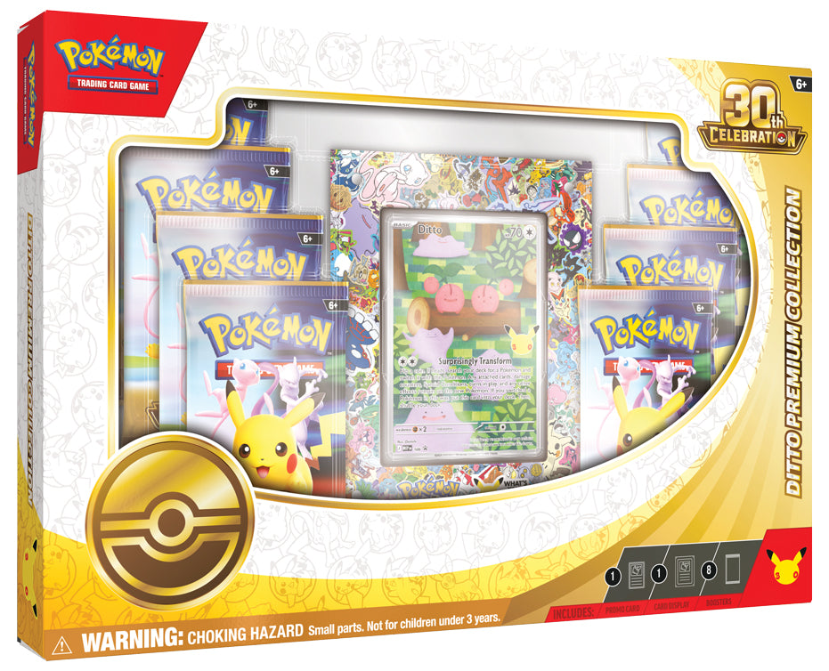 Pokémon: 30th Celebration- Ditto Premium Collection (Limit 1 Per Customer) - VGMX