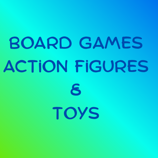 Board Games, Action Figures & Toys Preorders