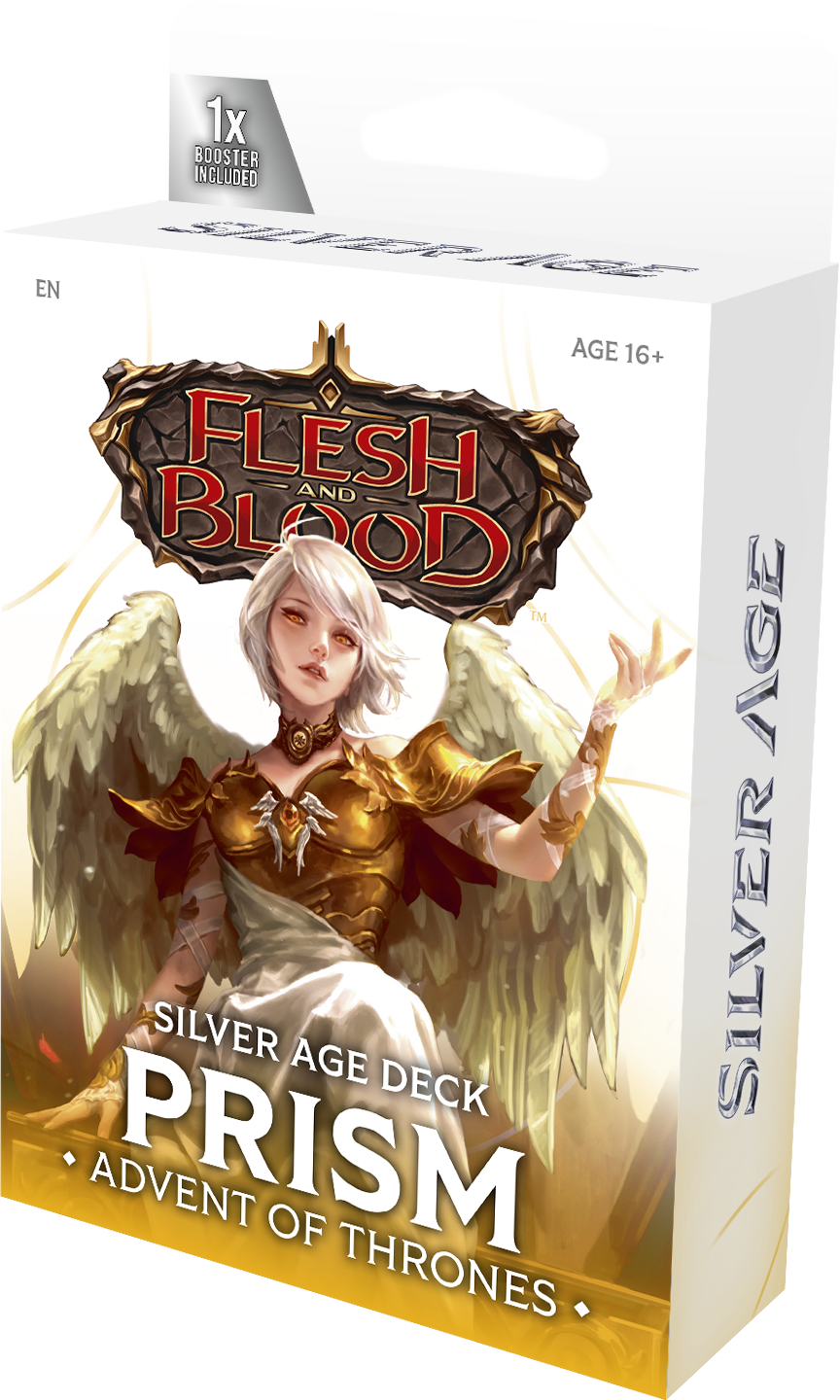 Flesh and Blood| Usurp the Shadow Throne- Silver Age Deck (Hero A:Viserai or Hero B: Prism) - VGMX