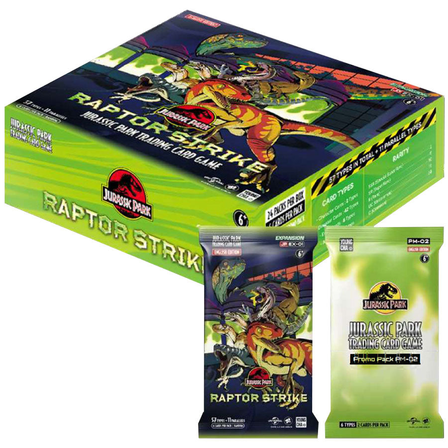 Jurassic Park TCG| Raptor Strike (EX-01) -Booster Box