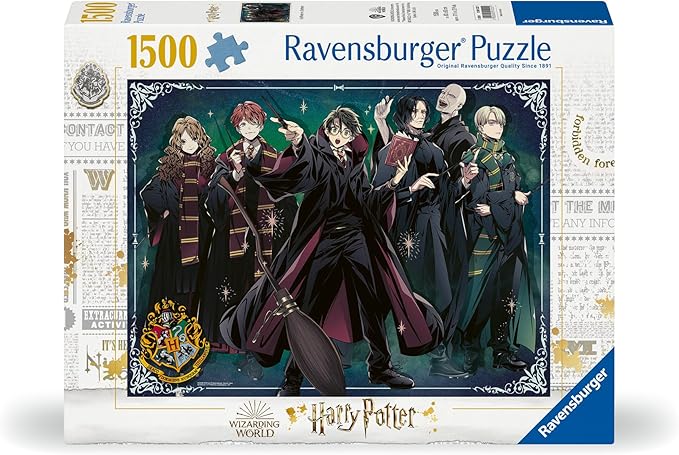 Ravensburger Harry Potter Gryffinder vs. Slytherin 1500 Piece Puzzle