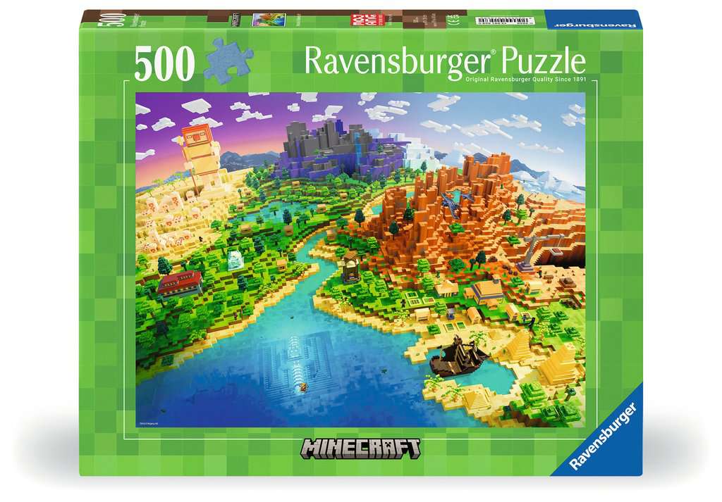 Ravensburger Minecraft 500 Piece Puzzle