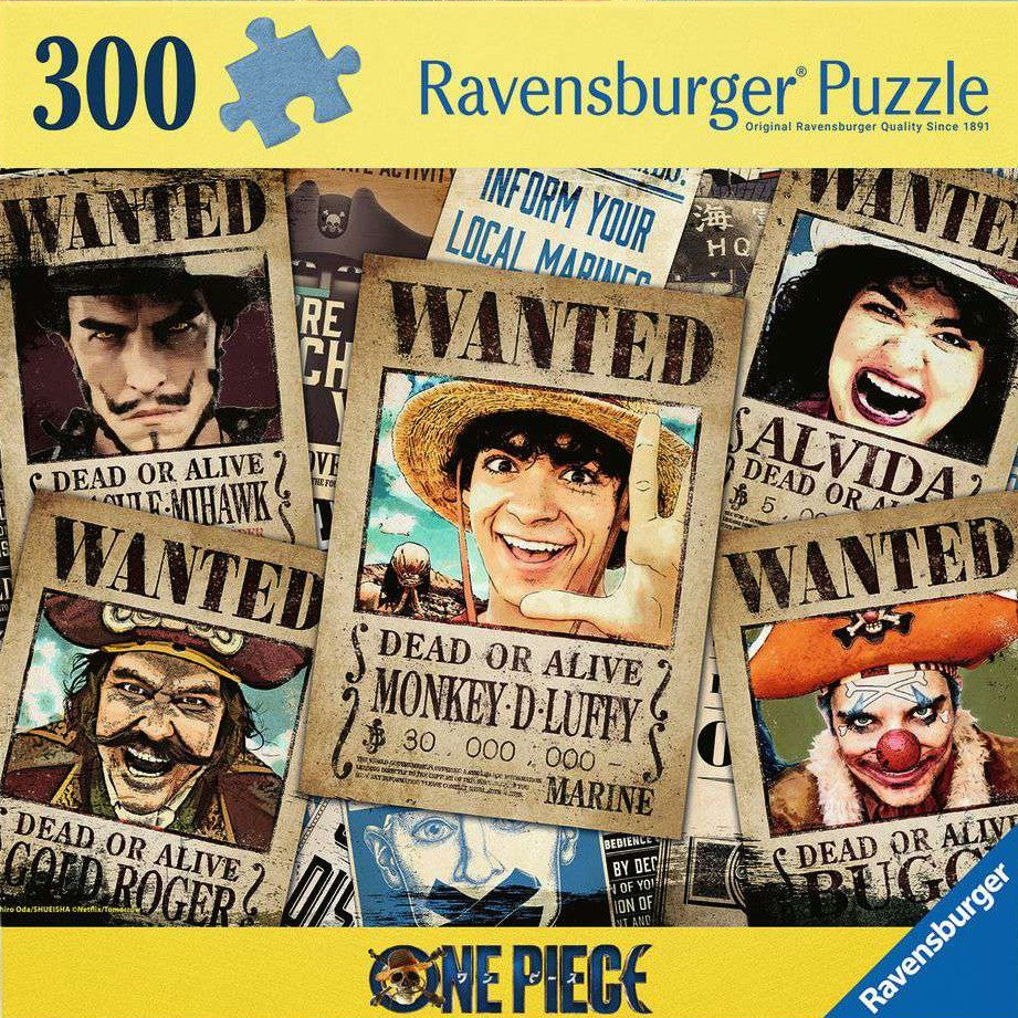 Ravensburger One Piece Netflix Live Action Wanted! 300 Piece Puzzle
