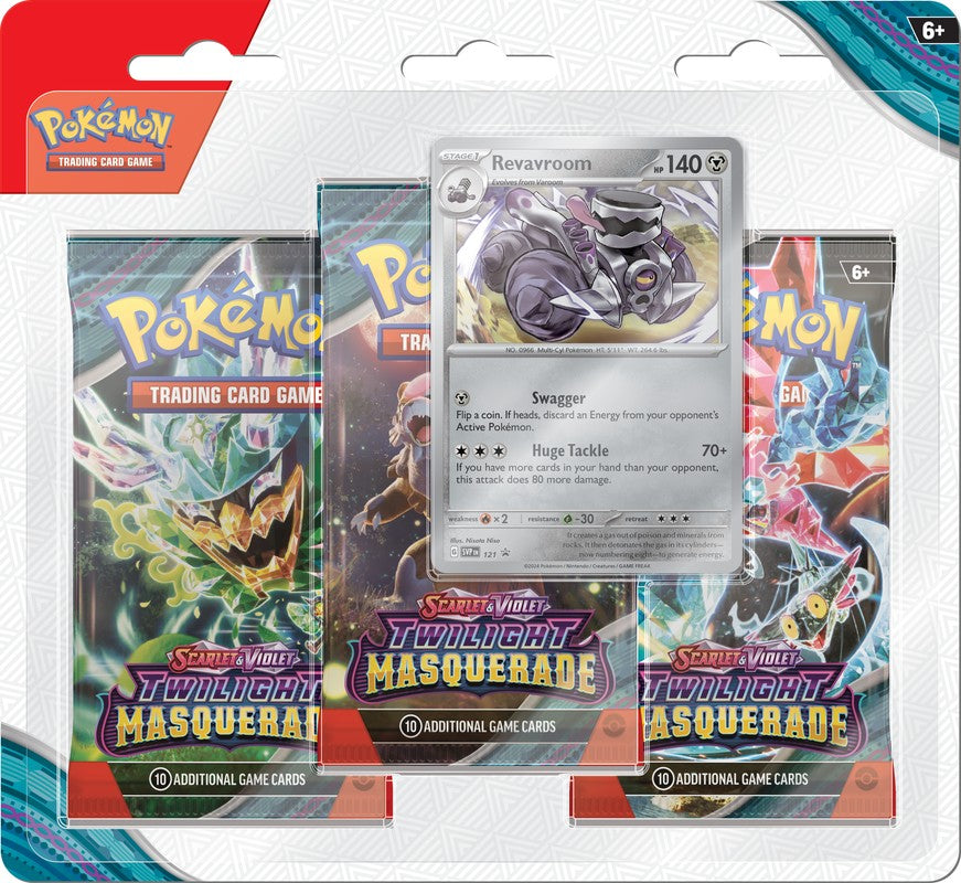 Pokémon Twilight Masquerade 3-Pack Blister