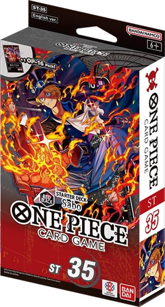 One Piece TCG| Starter Deck- Red/Black Sabo (ST-35) - VGMX