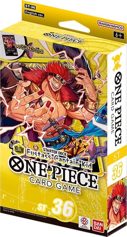 One Piece TCG| Starter Deck- Yellow Eustass Kid (ST-36) - VGMX