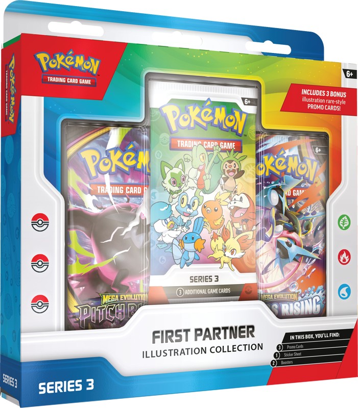 Pokémon|First Partner Illustration Collection: Series 3 - VGMX