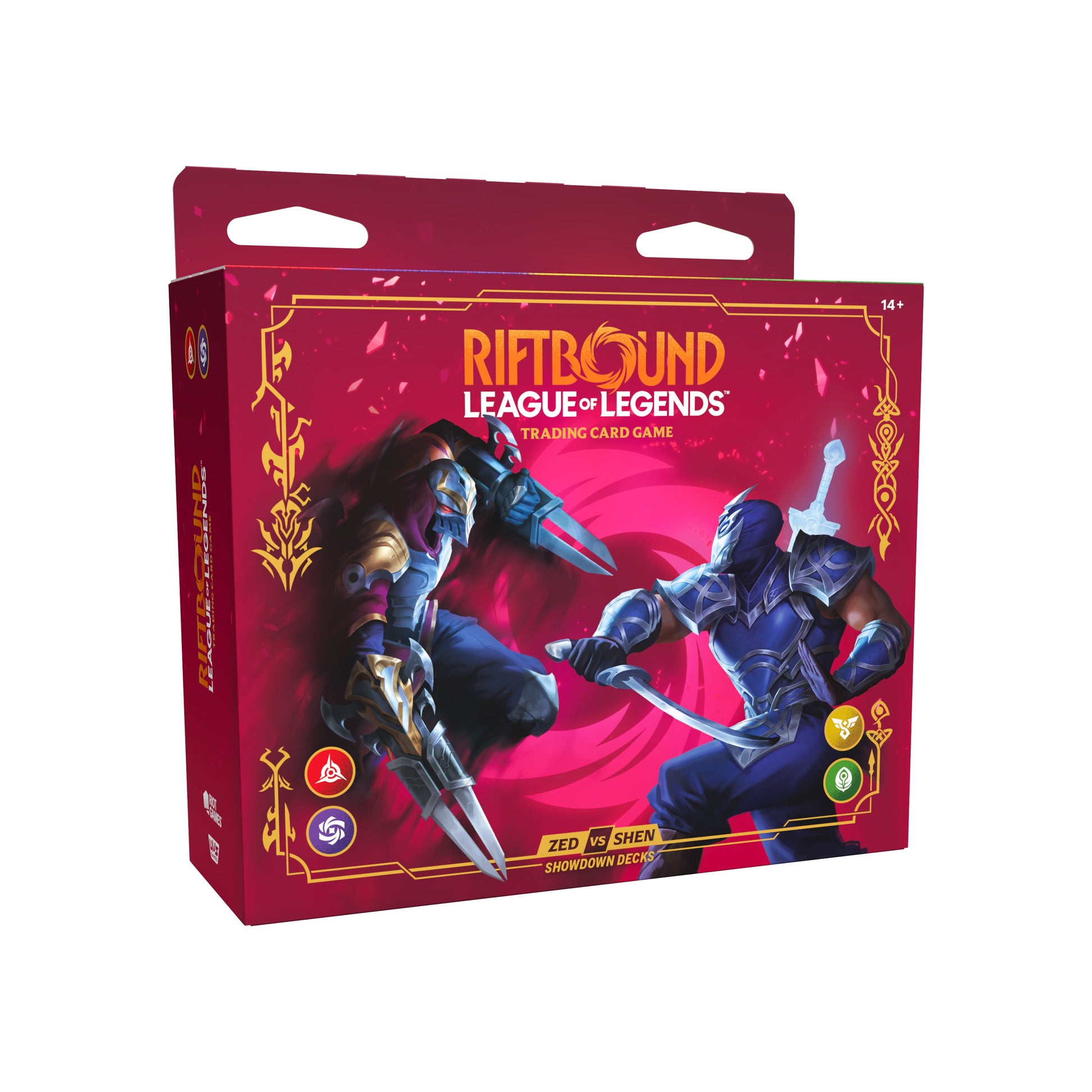 Riftbound: League of Legends| Vendetta - Showdown Decks - Zed vs Shen Display - VGMX