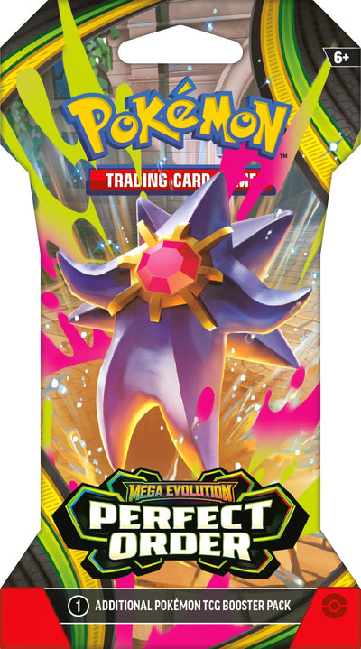Pokémon| Mega Evolution: Perfect Order - Sleeved Booster (Styles May Vary)