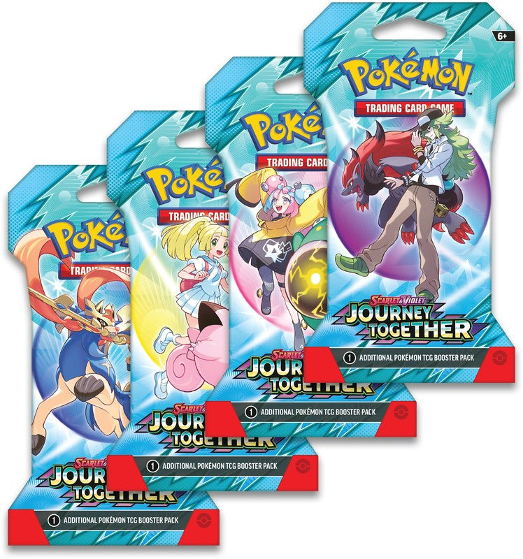 Pokémon Journey Together Sleeved Booster (Styles May Vary)(Local Only Limit 2)