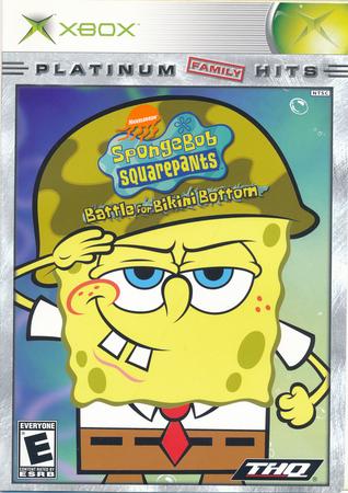 SpongeBob SquarePants Battle for Bikini Bottom Original Xbox - Used Games