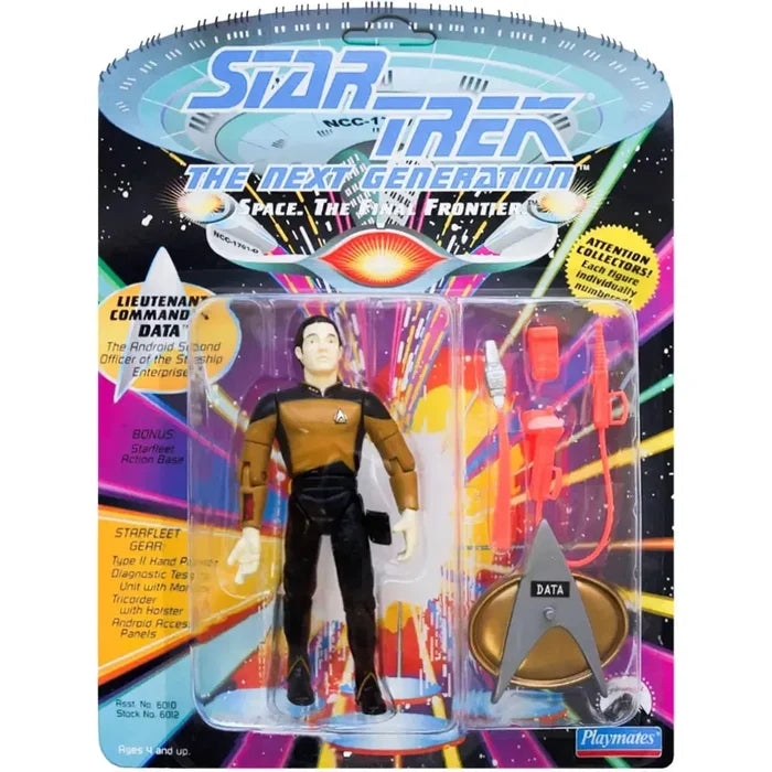 Star Trek: The Next Generation| Lieutenant Commander Data Dress Uniform Action Figure - VGMX