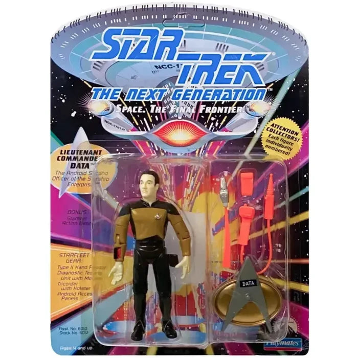 Star Trek: The Next Generation| Lieutenant Commander Data Action Figure - VGMX