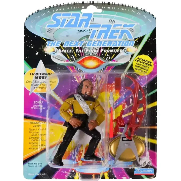 Star Trek: The Next Generation Lieutenant Worf Action Figure - VGMX
