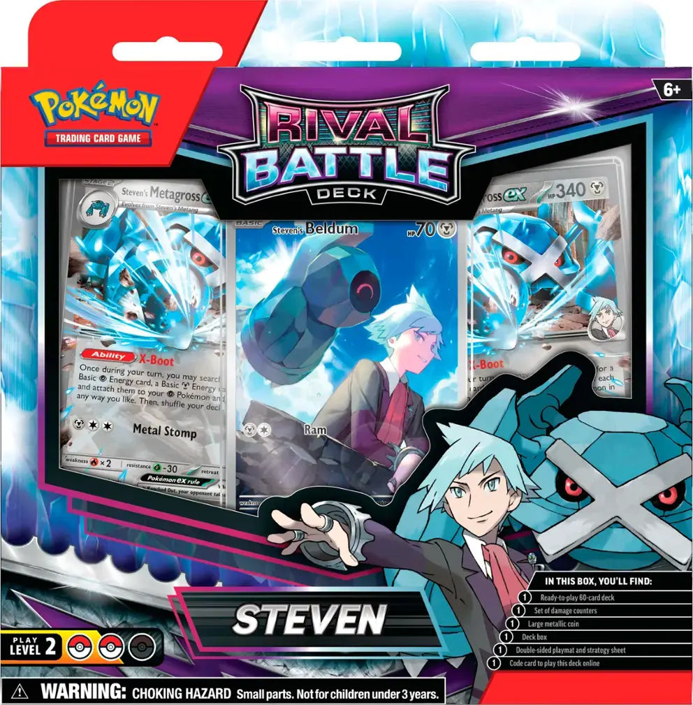 Pokémon Rival Battle Deck Marnie or Steven